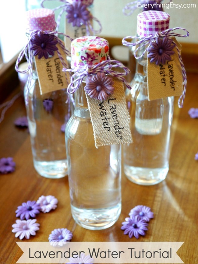 Lavender Water using essential oils