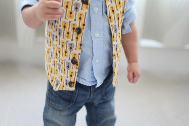 Sewing Patterns for Boys - Vest