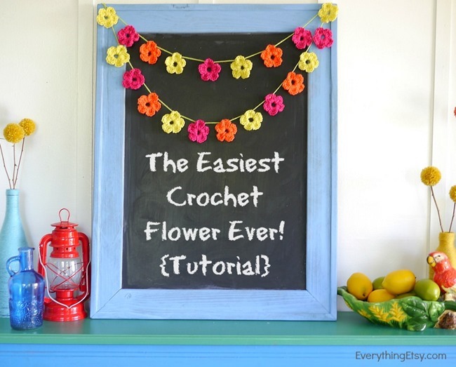 Spring Crochet Patterns - free designs - flower