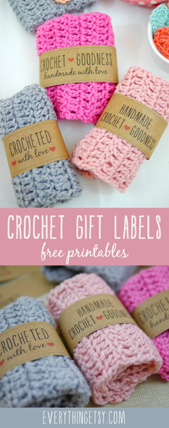 Crochet Gift Tags Free Printable Jewels And Jones Crochet Handmade 