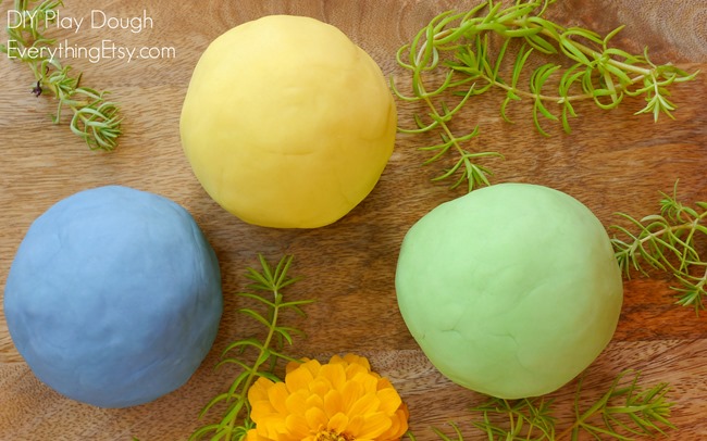 Homemade Play Doh Recipe - doterra essential oils - EverythingEtsy.com