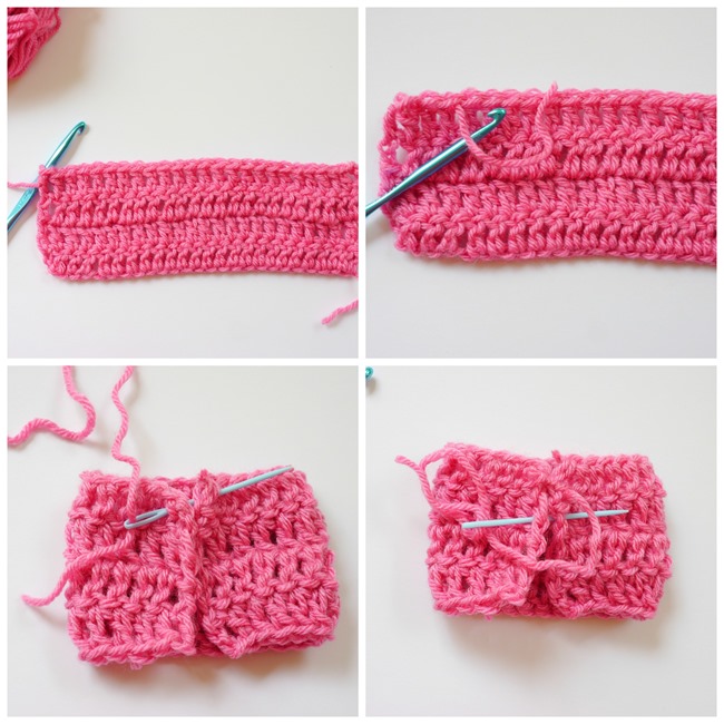 How to crochet a bow - tutorial and pattern on EverythingEtsy.com