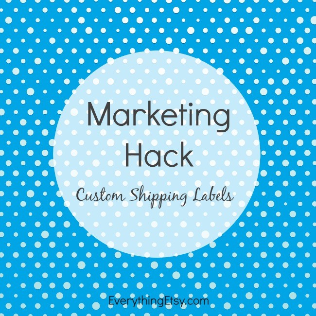 Marketing Hack Custom Shipping Label Video