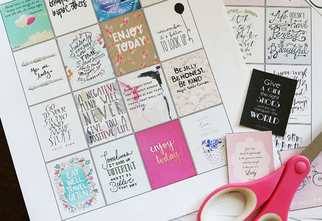 free motivational planner stickers - printable