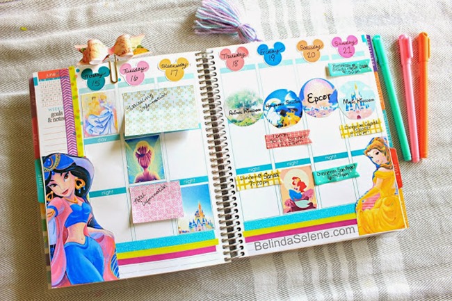 free printable planner stickers -disney