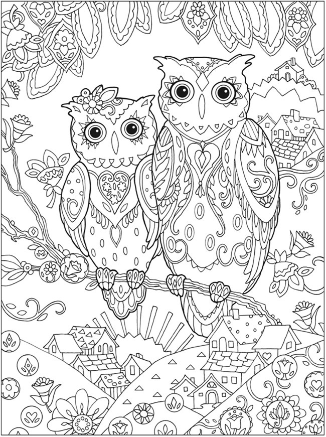 Printable Coloring Pages For Adults 15 Free Designs EverythingEtsy