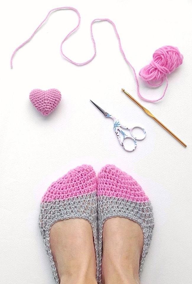 Free Crochet Slipper Pattern - Easy