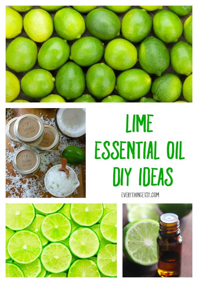 Lime Essential Oil DIY Ideas - Learn More on EverythingEtsy.com