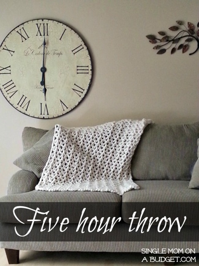 Free Crochet Throw Patterns - 5 hour