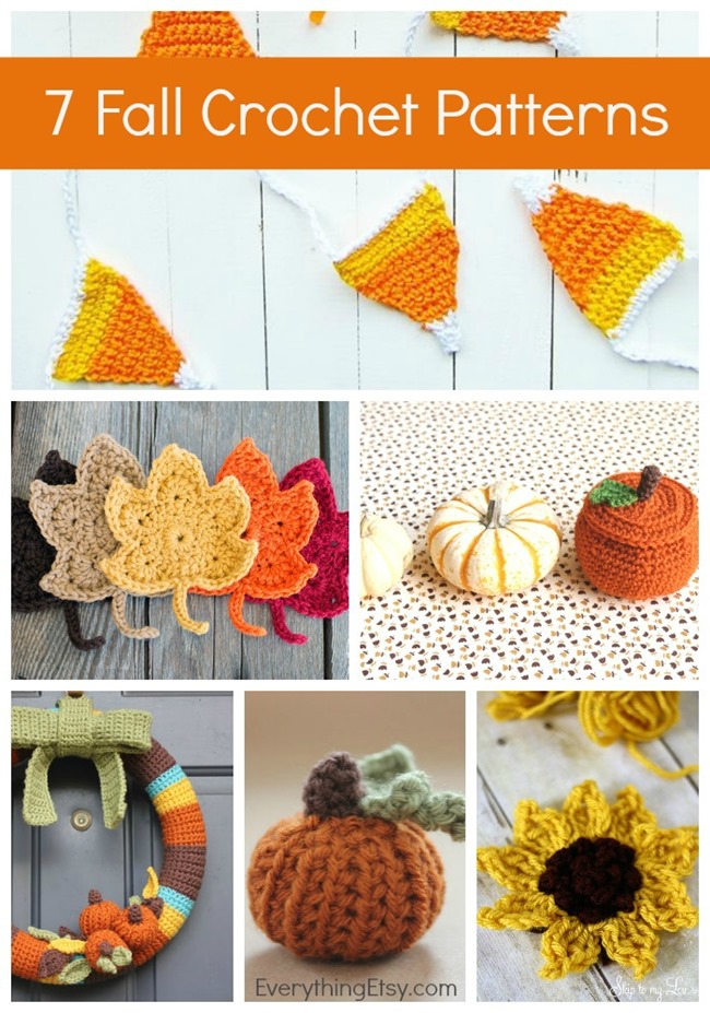 DIY Fall Crochet Patterns - 7 Free Designs on EverythingEtsy.com