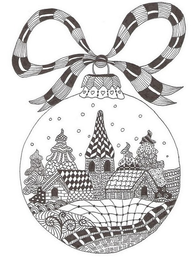 21 Christmas Printable Coloring Pages - EverythingEtsy.com