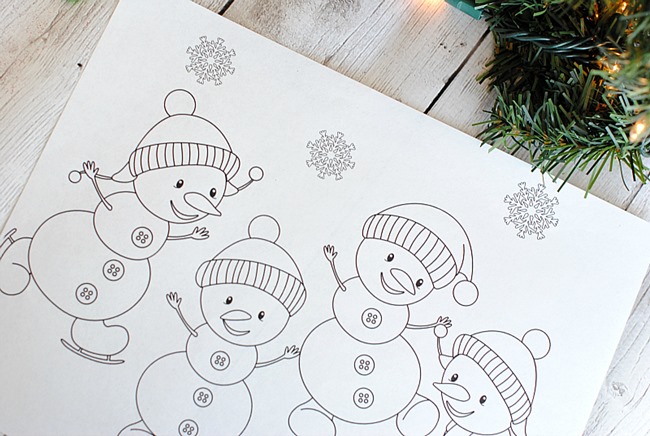 Free Christmas Coloring Pages for Adults