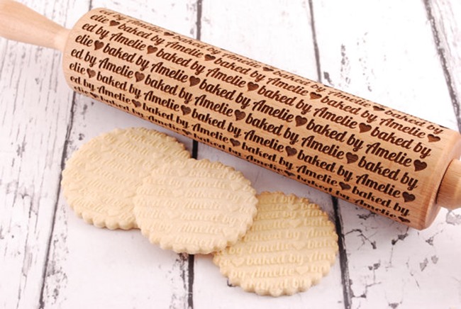 Etsy custom rolling pin