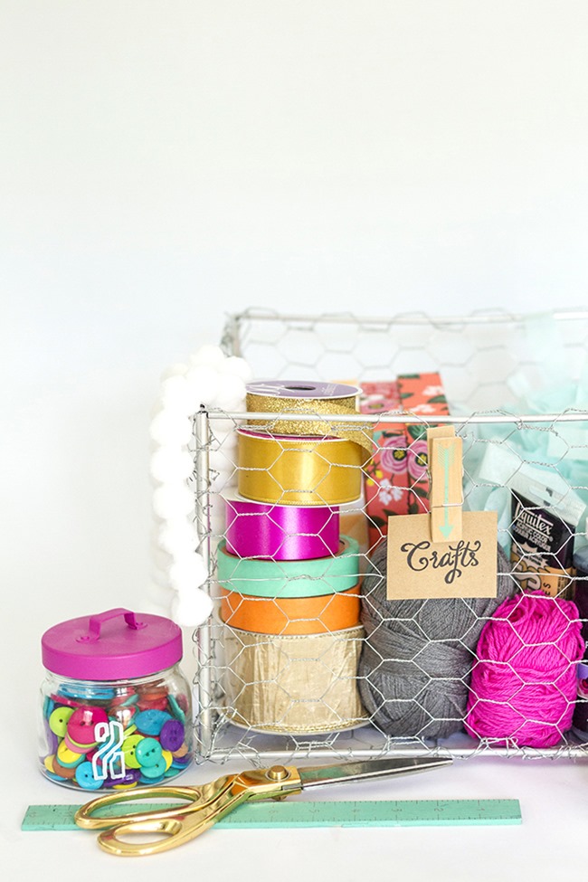 5 DIY Wire Baskets - Get Organized in Style!