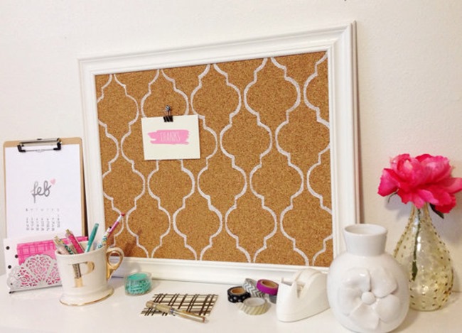 craft room memo board on Etsy