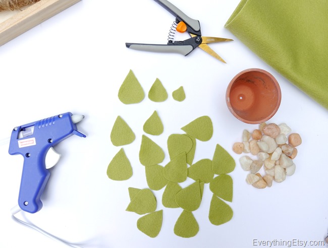 DIY Felt Succulent by Kim Layton 4