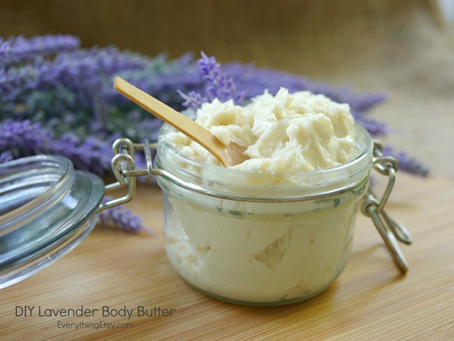 DIY Lavender Body Butter on EverythingEtsy.com