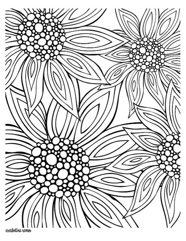 12 free printable adult coloring pages for summer everythingetsy com