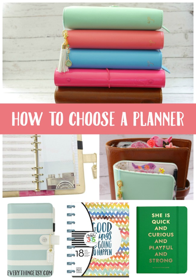 How to Choose a Planner That Works for You - EverythingEtsy.com
