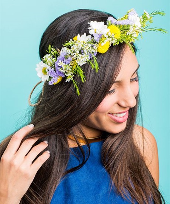 How to make a flower crown