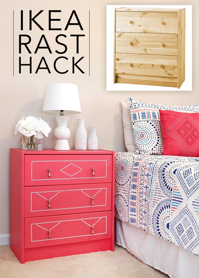 Ikea Hack - Colorful Rast DIY