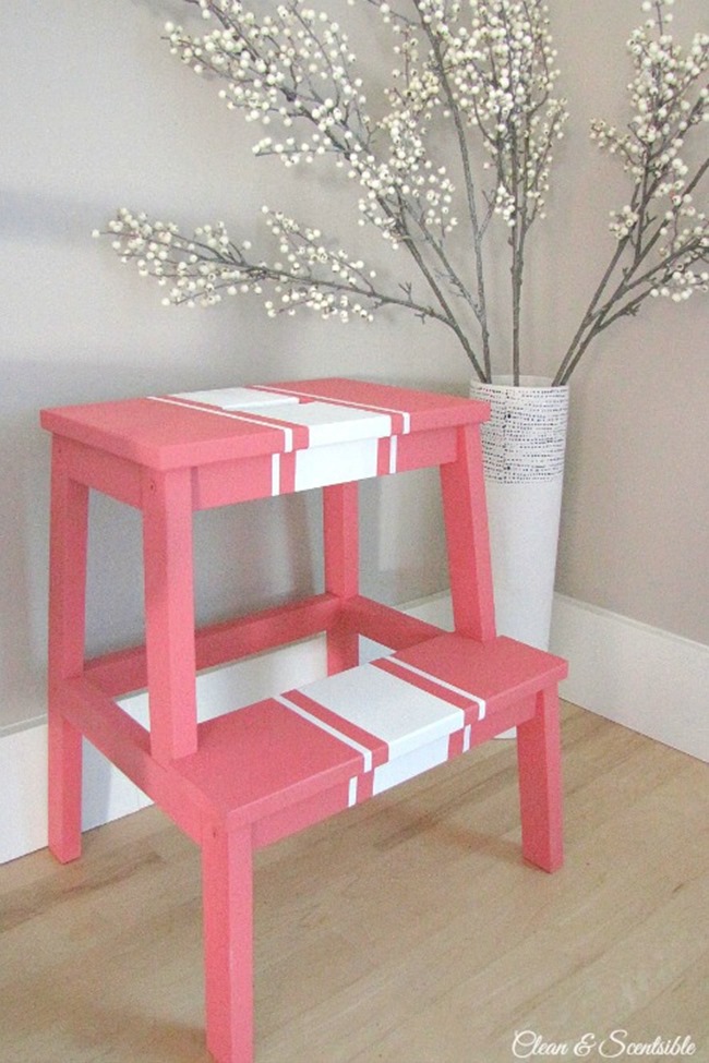 Ikea Hack - Colorful Stool DIY