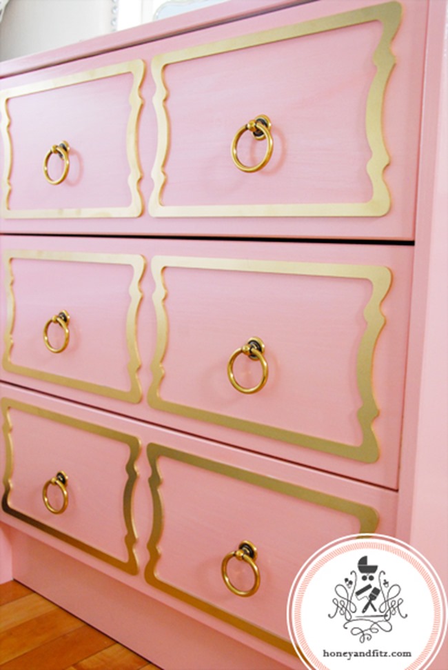 Ikea Hack - Pink Chic Dresser DIY