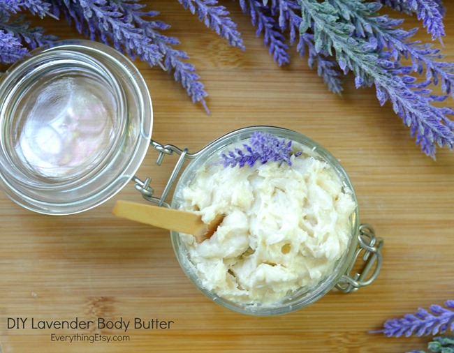 Lavender DIY Body Butter on EverythingEtsy.com