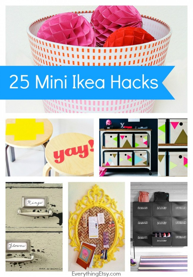 Mini Ikea Hacks that are big on style - EverythingEtsy