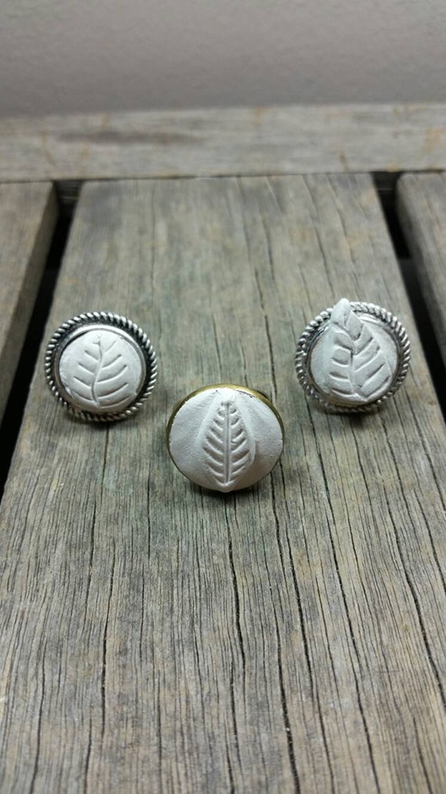 essential oil jewelry - diffuser rings