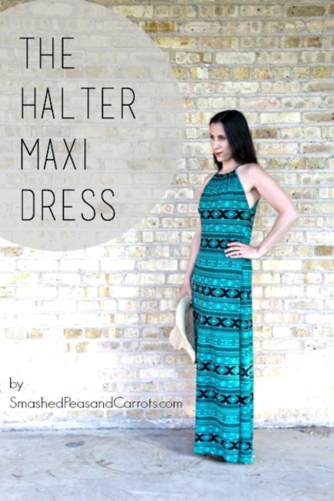 Summer Dress Pattern - Maxi Dress