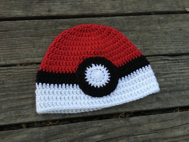 Pokemon Go Gift Ideas on Etsy - Crochet Hat