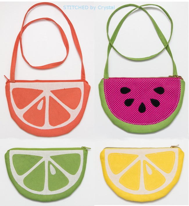 zipper fruit pouch pattern