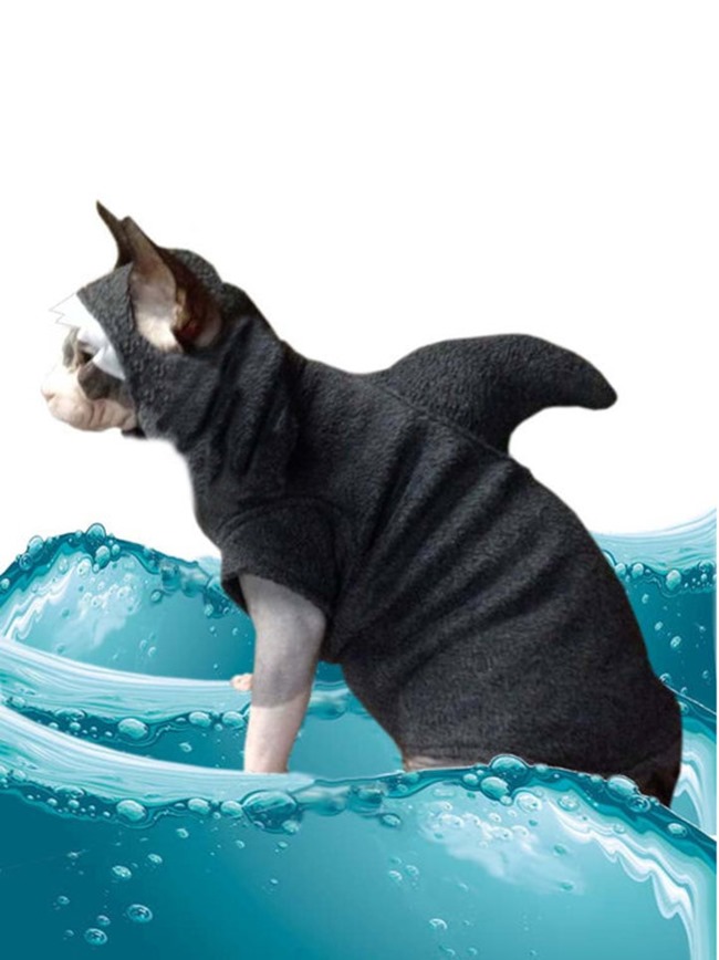 Handmade Pet Costume - Shark