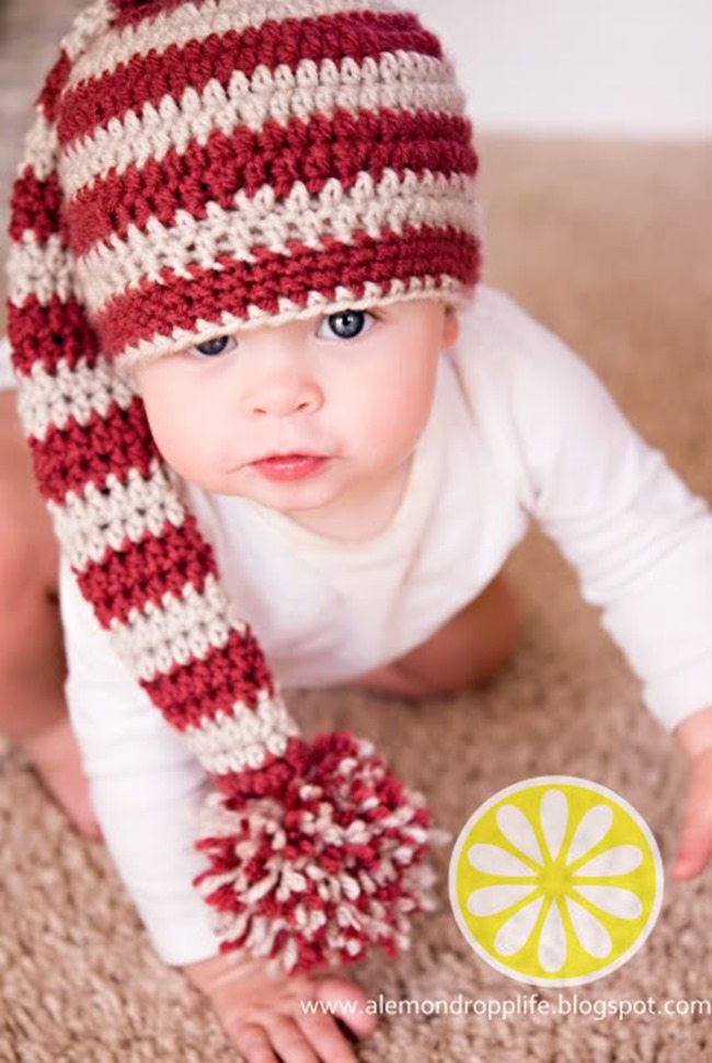 Christmas Crochet Patterns - Free Project Ideas! - Infant Hat