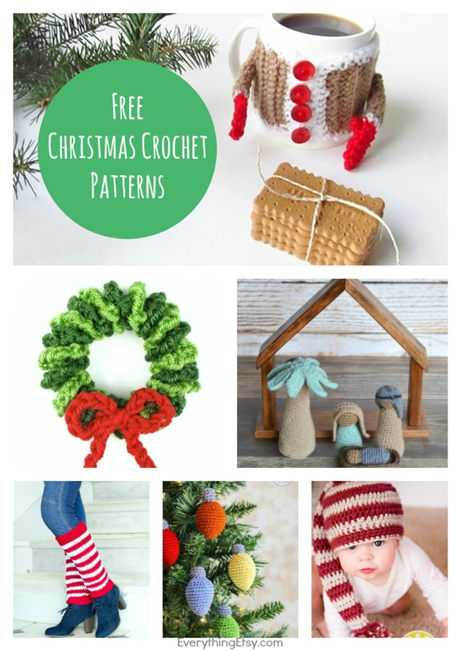 Christmas Crochet Patterns - Free Projects on EverythingEtsy.com