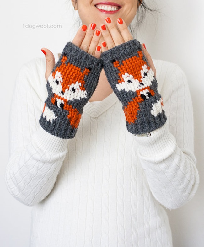 Crochet Patterns on Etsy - fox gloves