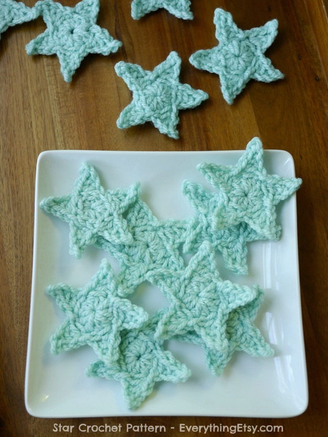 Star Crochet Pattern for Beginners - EverythingEtsy.com