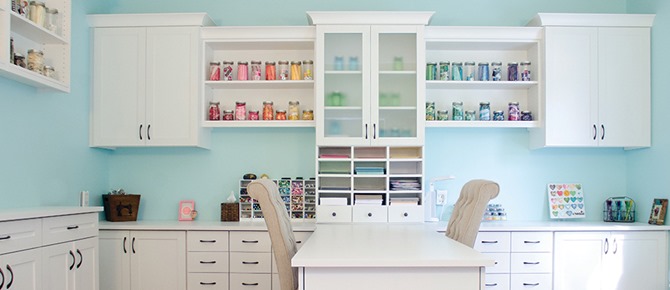 Craft Room - Super Organized