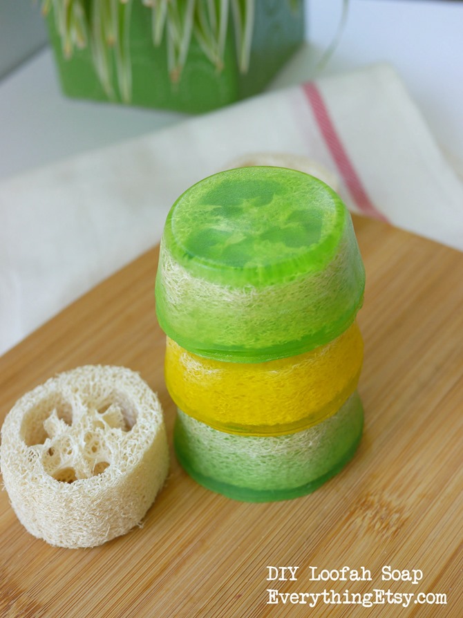 DIY Loofah Soap on EverythingEtsy.com