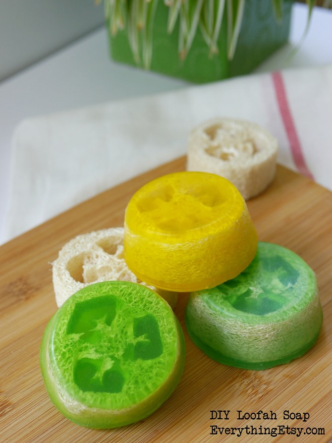 DIY Loofah Sponge - Gift Idea on EverythingEtsy.com