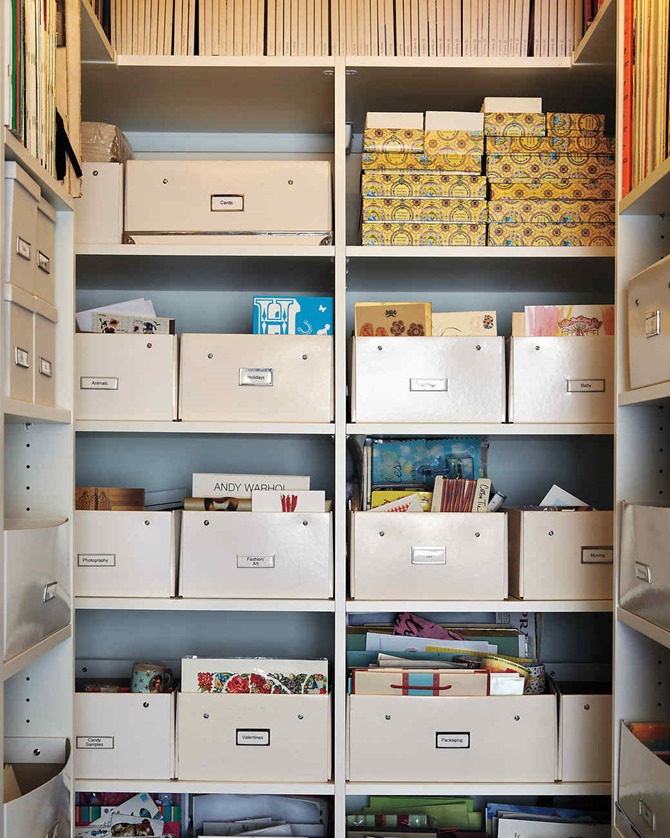 craft room inspiration - darcy miller via martha stewart