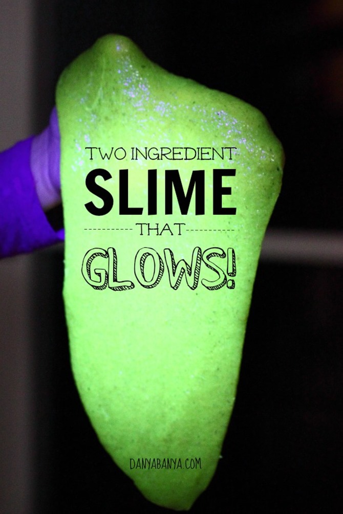 12 DIY Slime Recipes - Glow in the Dark Awesomeness