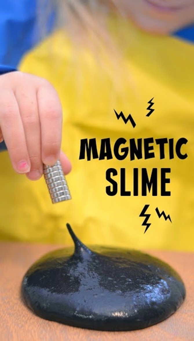 12 DIY Slime Recipes - Magnetic Slime Tutorial