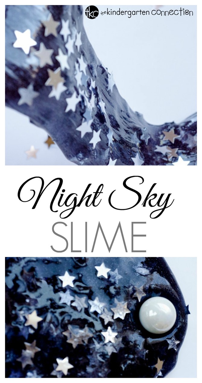 12 DIY Slime Recipes - Night Sky