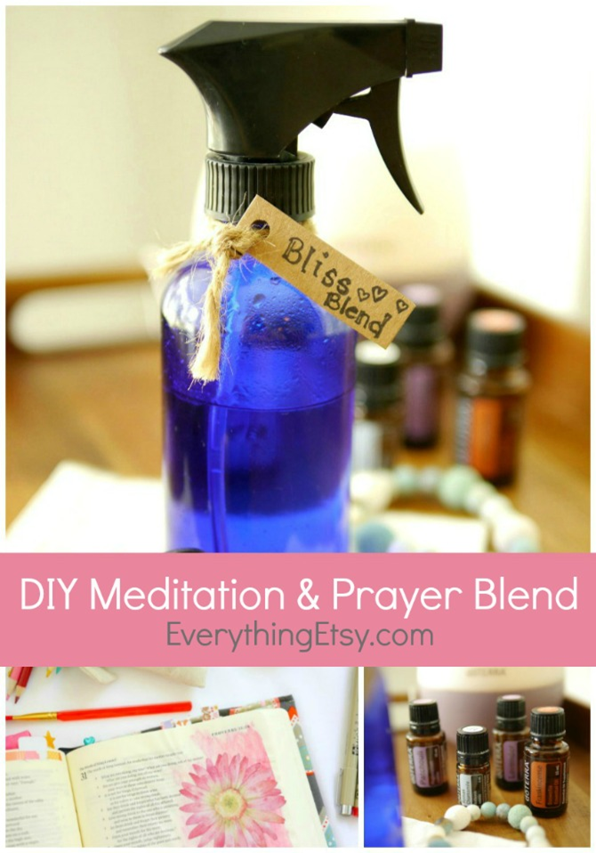 DIY Meditation & Prayer doTERRA Essential Oil Blend - Tutorial on EverythingEtsy