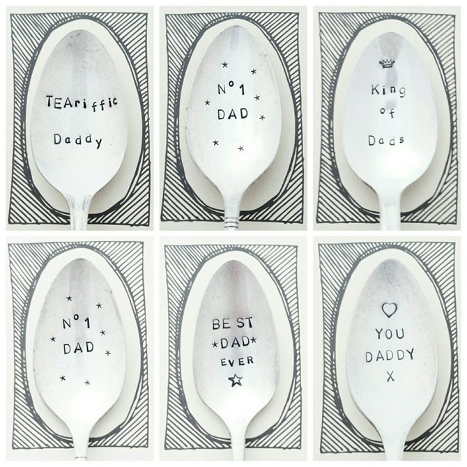 Hand Stamped Spoons by Goozeberry Hill - Etsy
