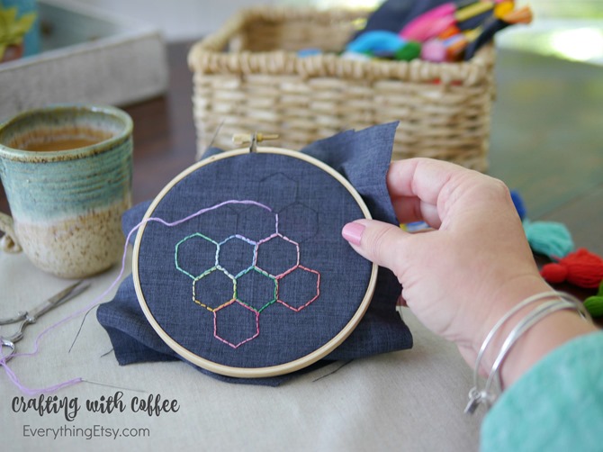 Crafting with Coffee - Foldgers Simply Gourmet - EverythingEtsy.com