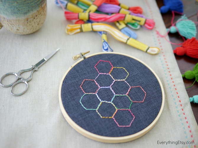 Embroidery Break on EverythingEtsy.com