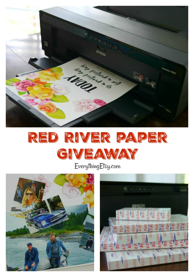 Red River Paper Giveaway on EverythingEtsy